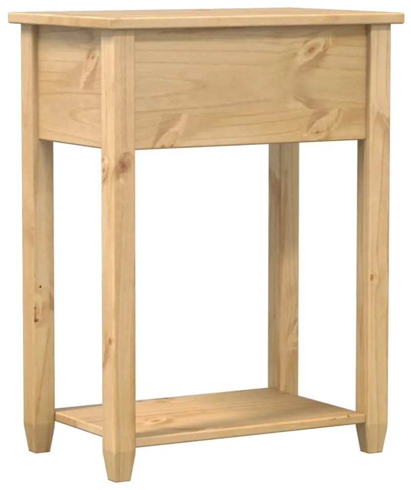 Corona tömör fenyőfa konzolasztal 55 x 35 x 73 cm