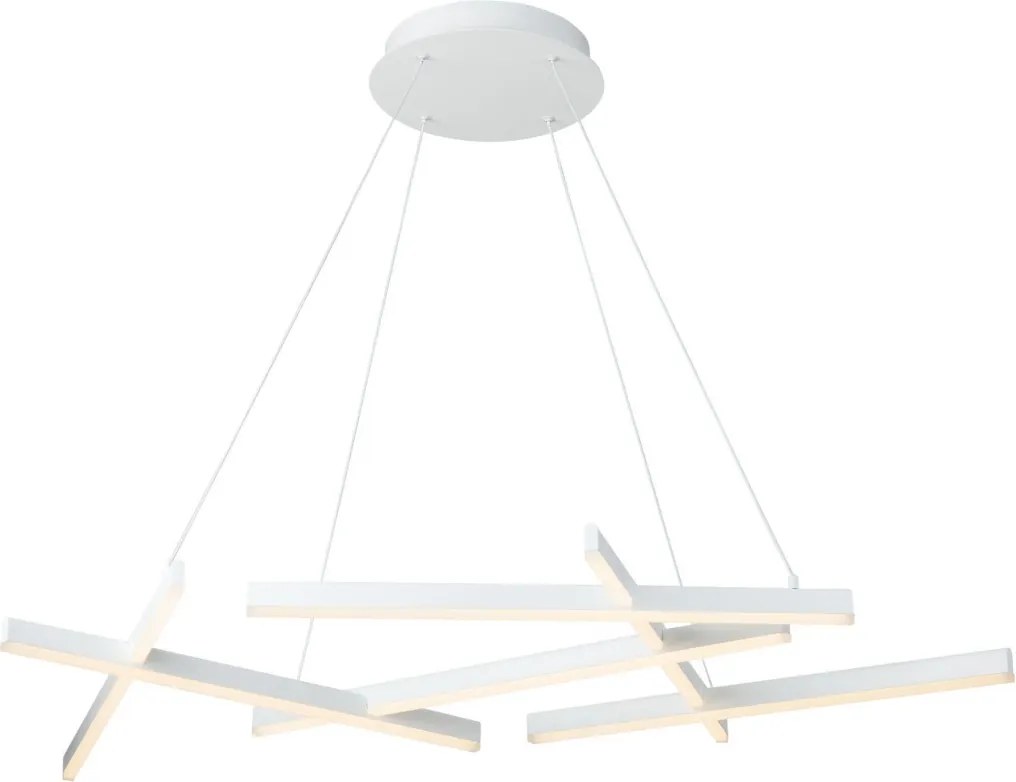 MAYTONI MOD016PL-L75W LINE Modern Led Függesztett Lámpa Fehér LED IP20