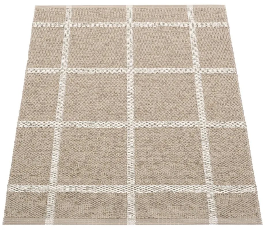 Bézs kültéri-beltéri szőnyeg 70x100 cm Ada Dark Linen – Pappelina