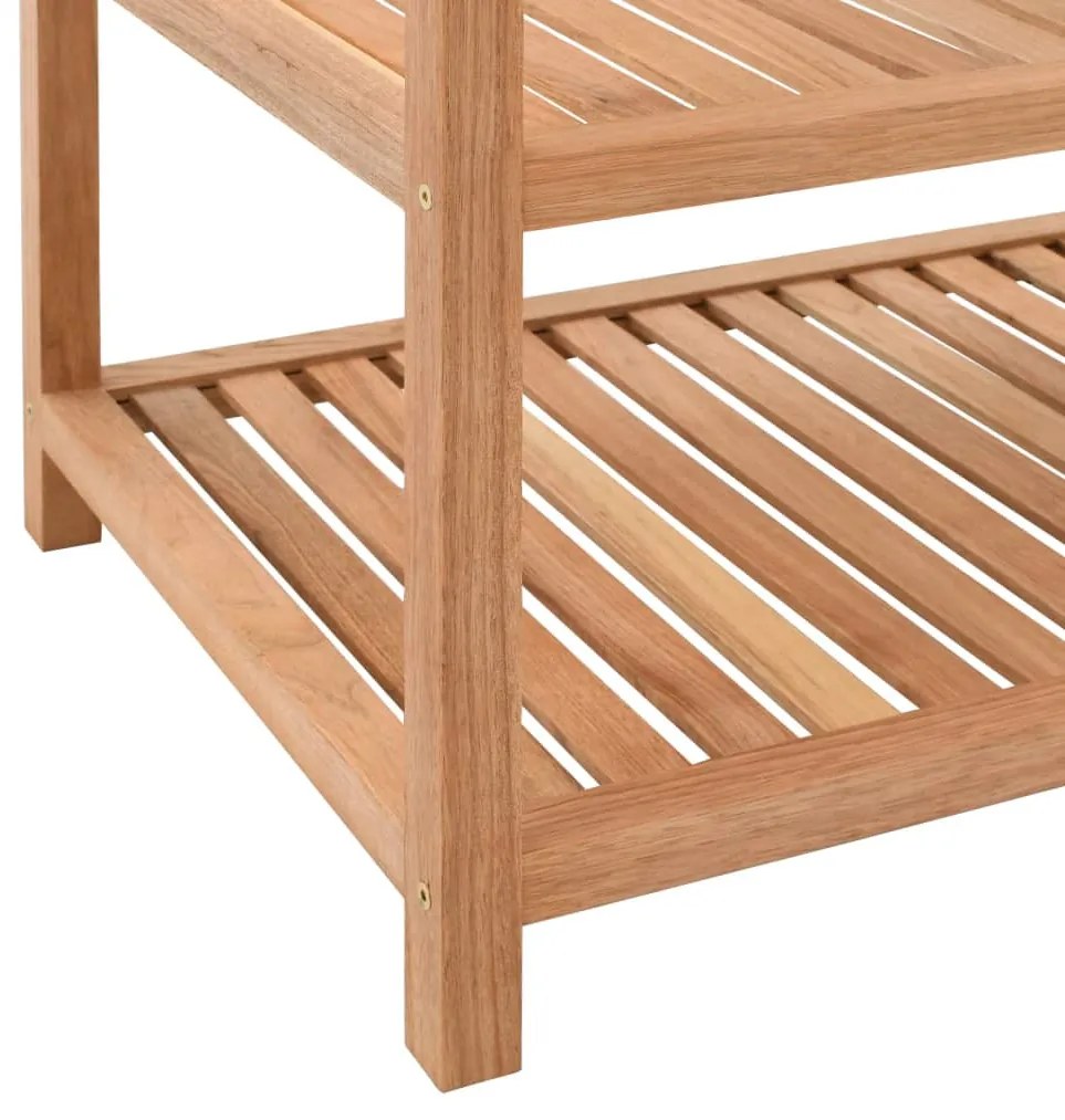 tömör diófa fürdőszobai polc 65 x 40 x 55 cm