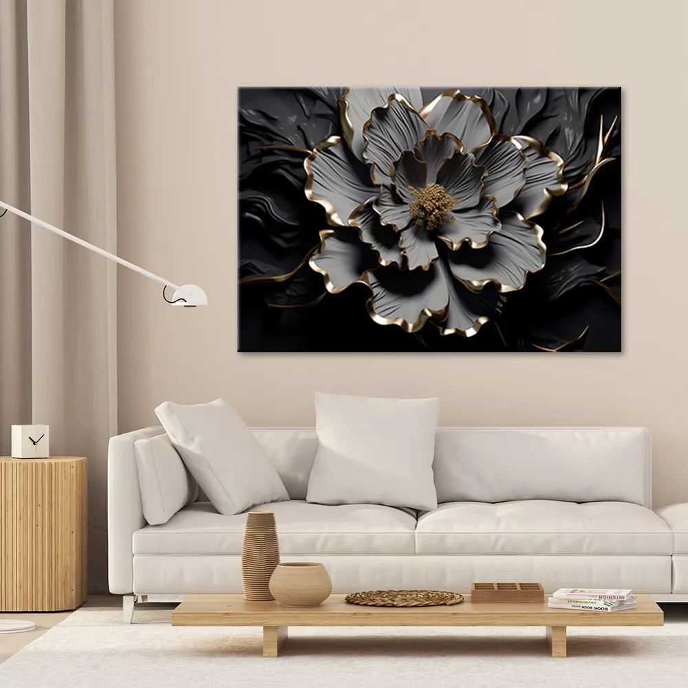 Gario Vászonkép Szép lótusz virág Méret: 100 x 70 cm