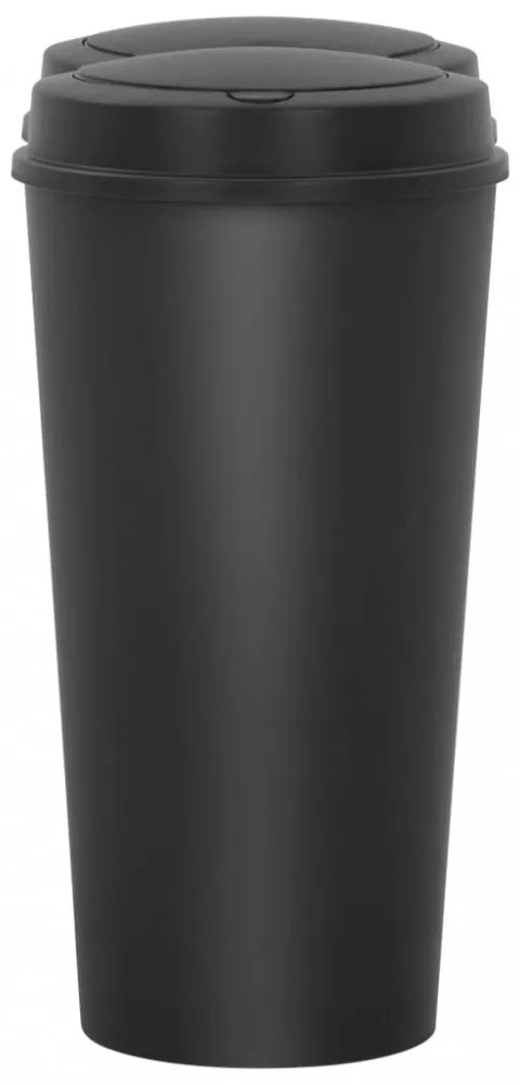 fekete dupla szemeteskuka 50 L