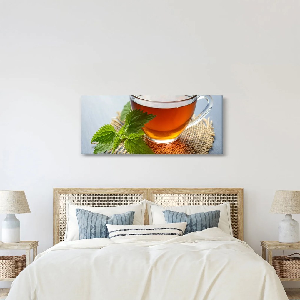 Egy csésze teaképe (120x50 cm)