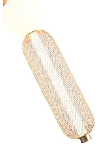 Zuma Line MD2596-5A-3BGT- LED csillár kábeles felfüggesztéssel SARR 27W/230V 3000-5700K aranyszínű + távirányító