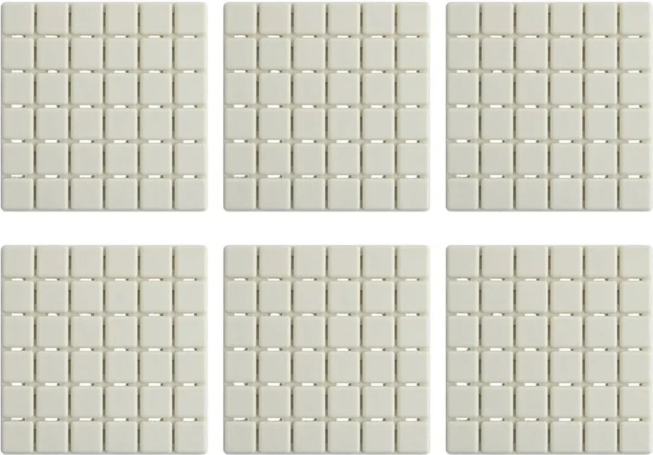 Csúszásgátló alátét készlet fürdőkádba 5 db-os 13x13 cm Quadro – MSV