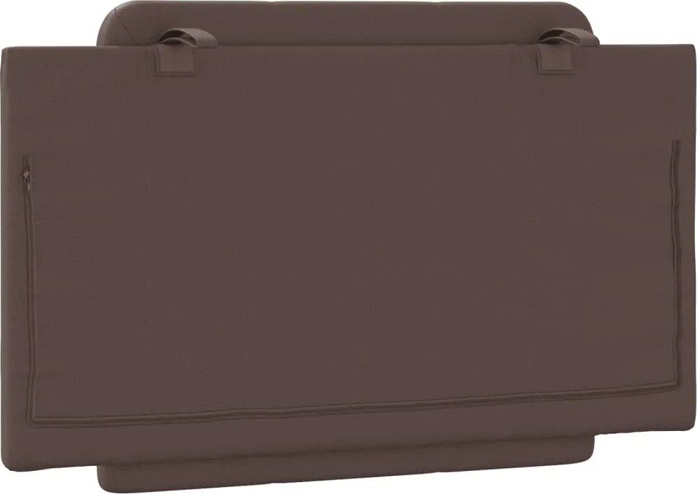 barna műbőr fejtámla párna Zadar 80 cm