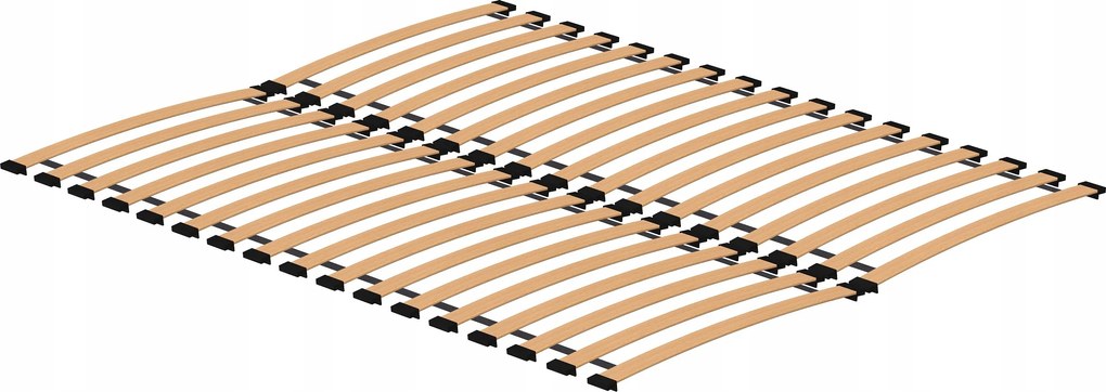 Ágyrács 160x200 34 rugós lécek