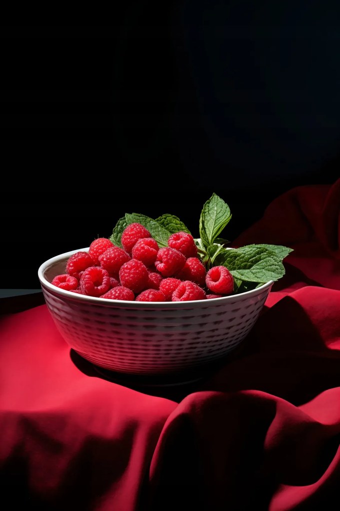 Poszter 61x91,5cm Málnás tál