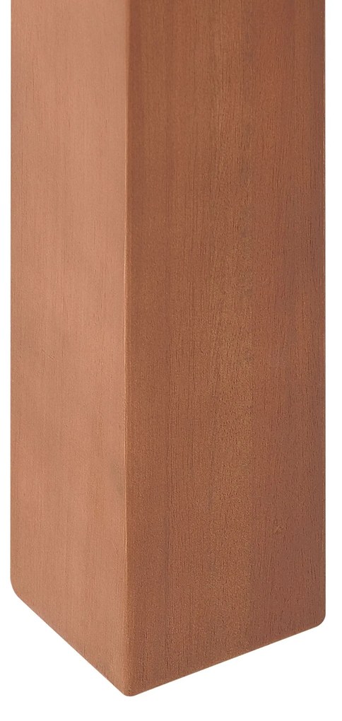 Világosbarna eukaliptusz étkezőasztal 190 x 105 cm MONSANO Beliani