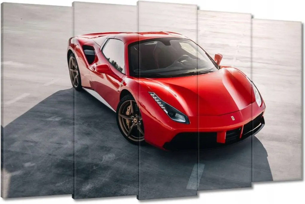 Vászonkép 150x95 Piros Ferrari lövedék