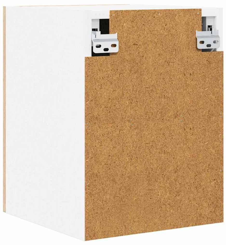 Függő szekrény Riga 2 pcs Sonoma tölgy és fehér 30 x 31 x 40 cm