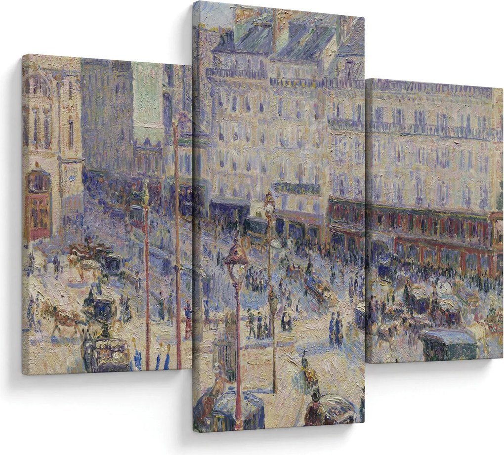 Kép - Camille Pissarro, The Place du Havre, reprodukciók (90x60 cm)