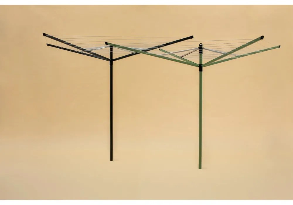 Antracitszürke kerti ruhaszárító 50 m Topspinner – Brabantia