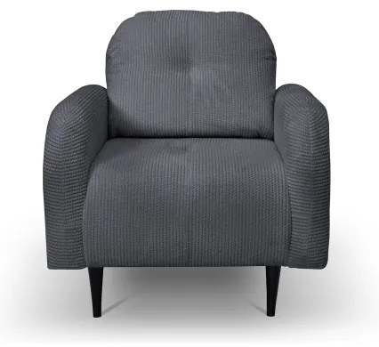 CLOUDY kárpitozott fotel, szürke