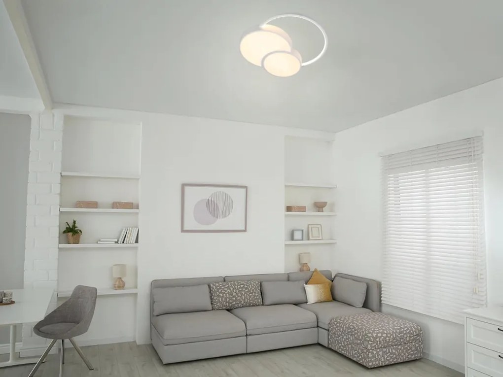 LED mennyezeti lámpa + távvezérlő 60W - TA1320/W