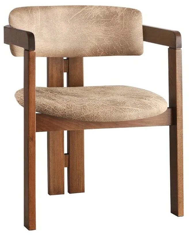 CO Beige and Walnut étkezőszék