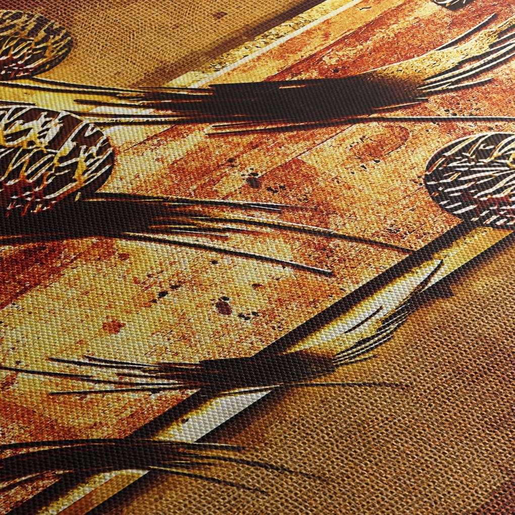 Az absztrakció képe (150x105 cm)