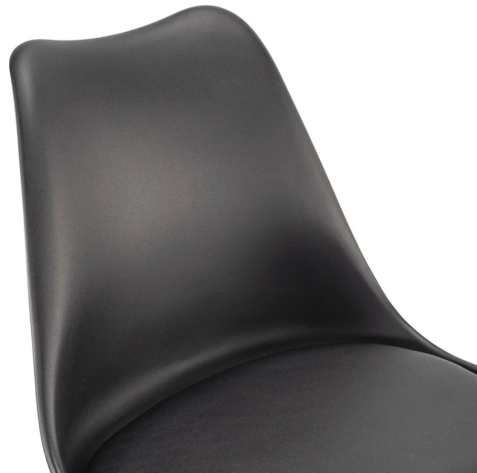 Nuvia 6+1 étkező garnitúra fehér-fekete