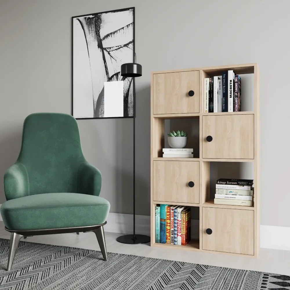 Komód hálószoba nappali bútor 85x35x110cm fehér FUR-1719