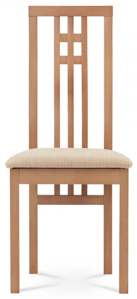 Scaun din lemn masiv de culoare fag Bc-2482