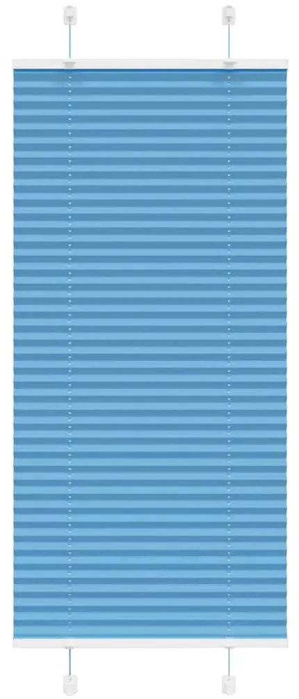 pliszírozott redőny kék 65x150 cm szövetszélesség 64,4 cm