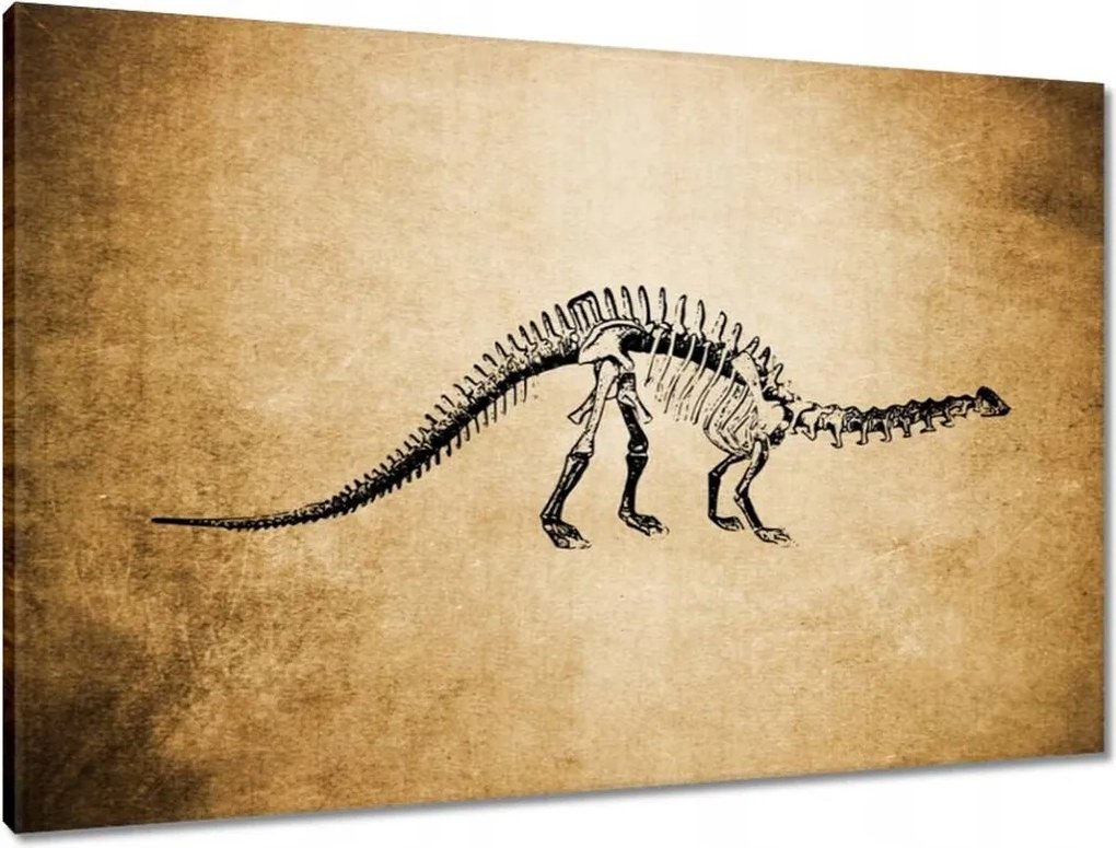 Vászonkép 90x60 Dinoszaurusz őstörténet Dino