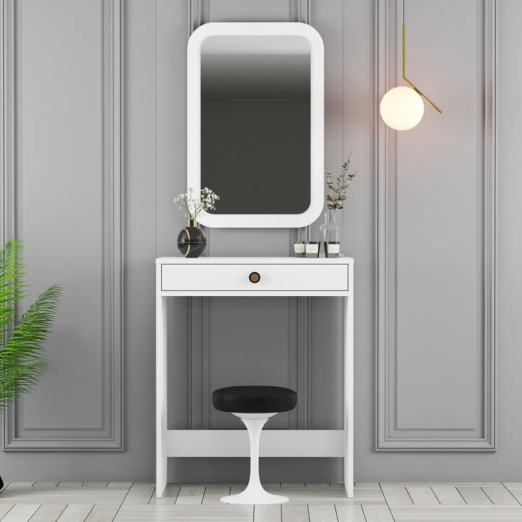 Lizbon Mirror - White