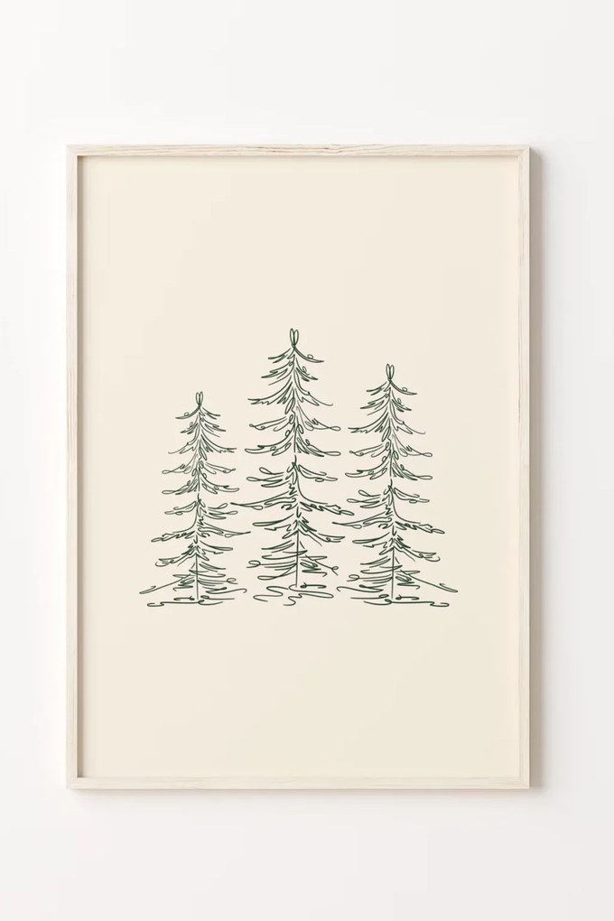 Tömörfa falikép, 33×48 cm – Nwyearmdl13