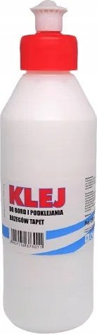 Tapéta szélek ragasztására szolgáló ragasztó bordó csíkos 250ml