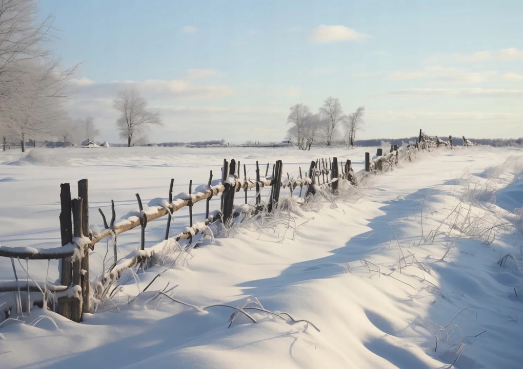 Poszter 29,7x21cm Hóország nyugalma