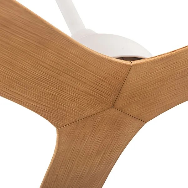 Mennyezeti ventilátor átm. 132 cm bézs/fehér + távirányítás