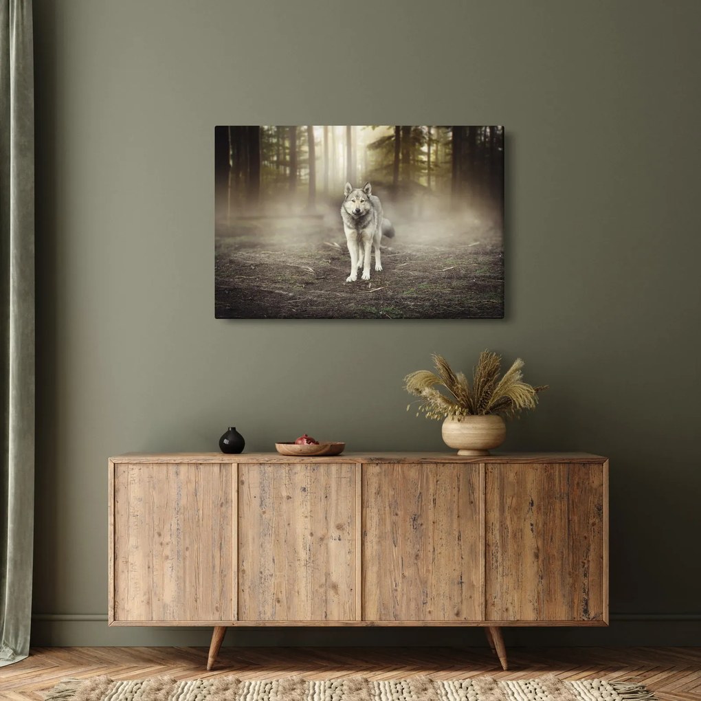 Kép - erdő őr (90x60 cm)