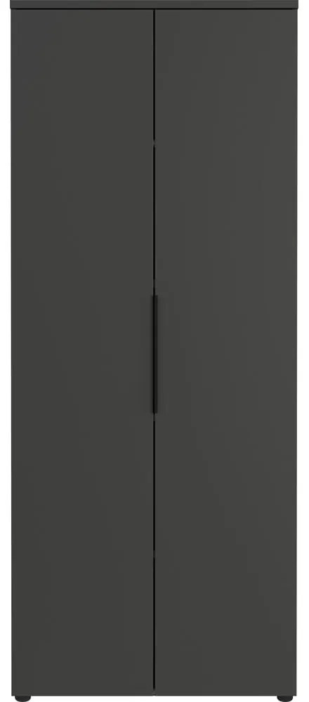 Antracitszürke ruhásszekrény 81x197 cm Mailand – Germania