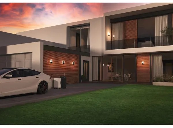 Eglo 98726 - LED Kültéri lámpa érzékelővel RIFORANO 2xLED/5W/230V IP44