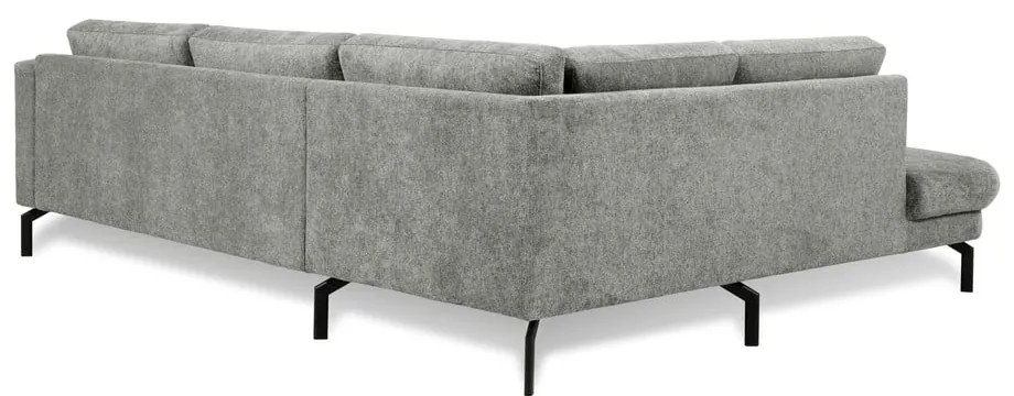 Világosszürke sarokkanapé (bal oldali) Gomero – Scandic