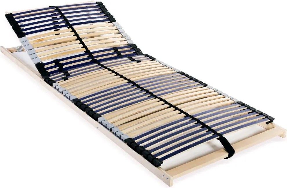 vidaXL 7 zónás 42 léces ágyrács 90 x 200 cm