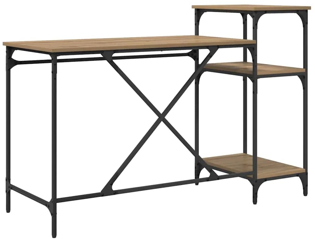 Asztal Artisan tölgy 135 x 50 x 90 cm Faanyag