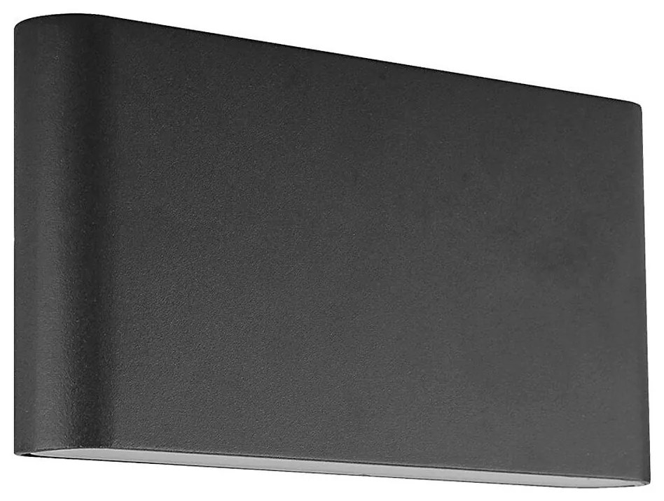 Prezent 31318 - LED Kültéri fali lámpa MAER 2xLED/5W/230V IP44 fekete