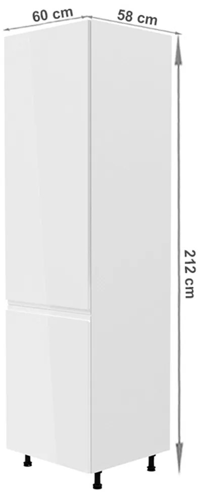 Élelmiszer konyhaszekrény D60R Aurellia (fehér + fényes fehér) (B). 1015767