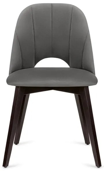 Étkezőszék BOVIO 86x48 cm szürke/bükkfa