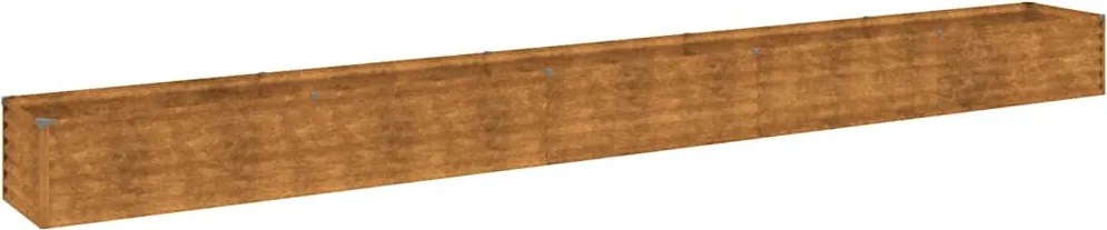 vidaXL Corten acél kerti magaságyás 482 x 50 x 36 cm