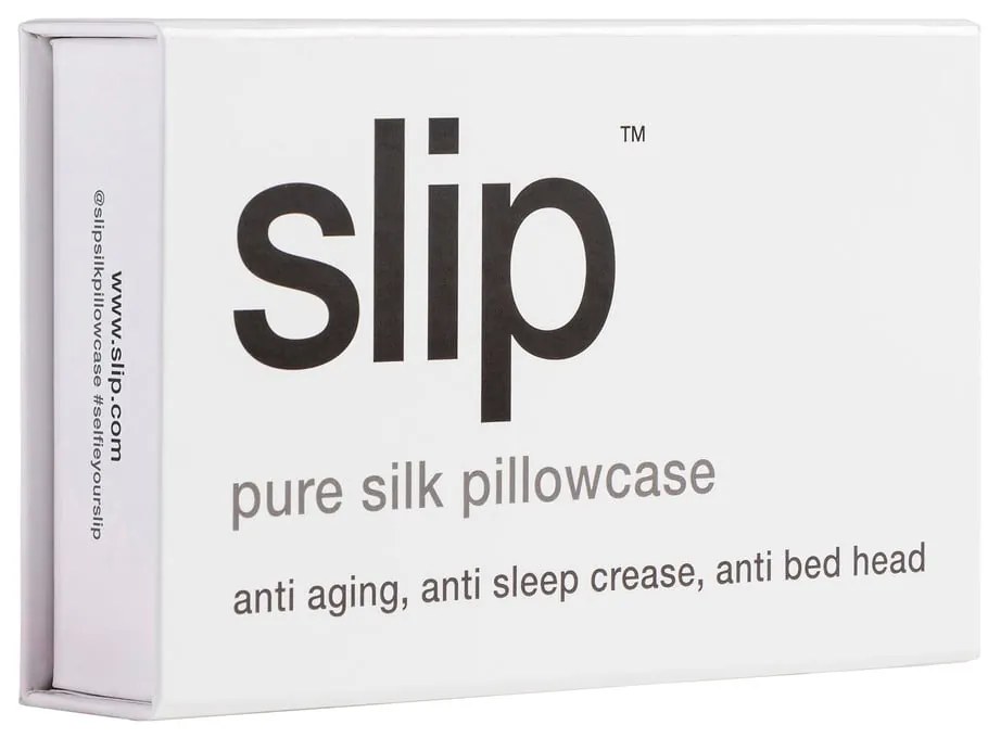 Selyem párnahuzat 51x76 cm White – slip