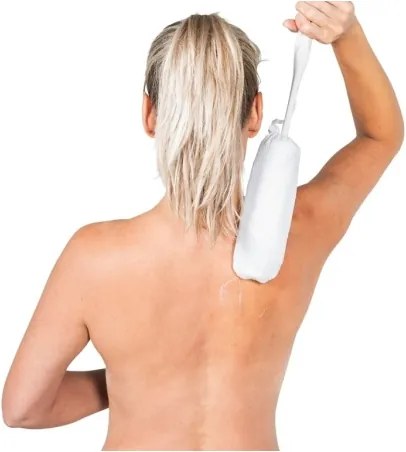 Vitility - Fehér mosószivacs fogantyúval