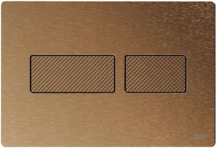 Tece Solid Nyomógomb Wc Fém Acél Bronz Szálcsiszolt Szerkezet 9240435 Szuper