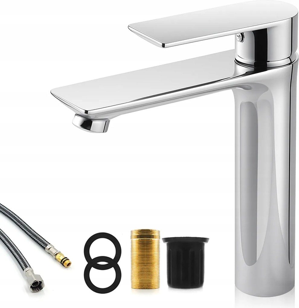 Fürdőszobai Mosdó Csaptelep Álló Pultra Szerelhető Mosdó Csaptelep Króm