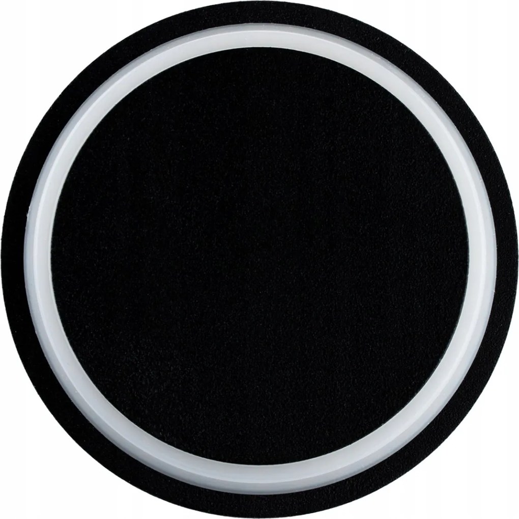 Süllyesztett Led lámpatest 3W fekete 12V semleges szín