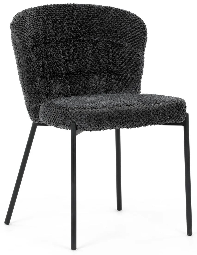 Bouclé CT-W1077 GREY2 étkezőszék szett, 4 db