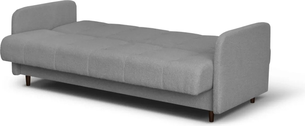 TIVOLI ágyazható kanapé szürke bouclé