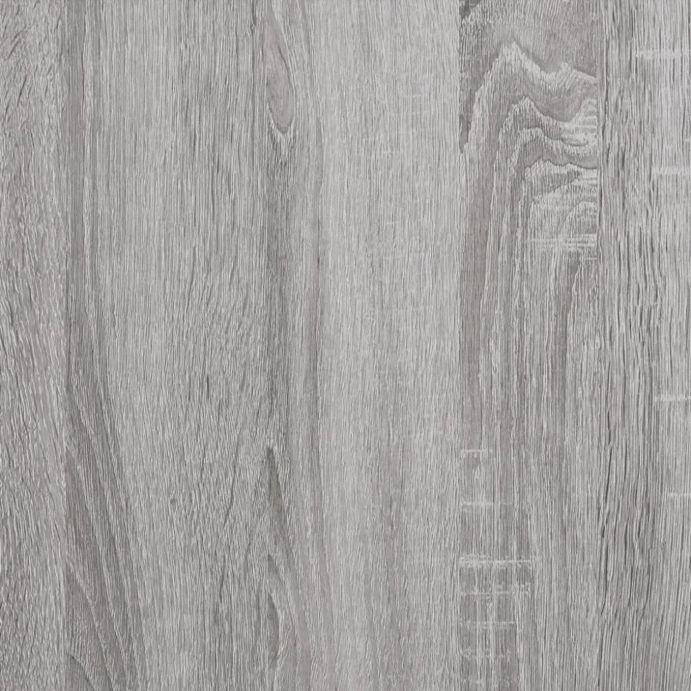 szürke sonoma színű szerelt fa faliszekrény 102 x 30 x 20 cm