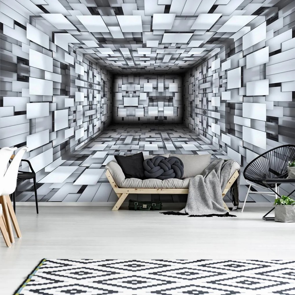 Fotótapéta - 3D folyosó (254x184 cm)